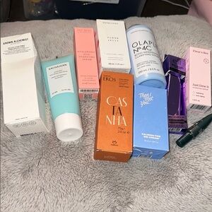 Assorted Skincare and Beauty Products